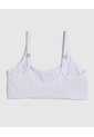 Top Deportivo Unicolor   Para Mujer Blanco Patprimo de Patprimo