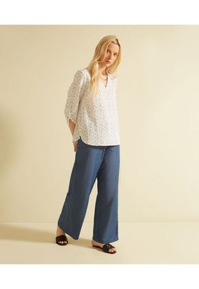 Blusa Para Mujer Manga 3/4 Color Azul Claro Marca Patprimo #30122897