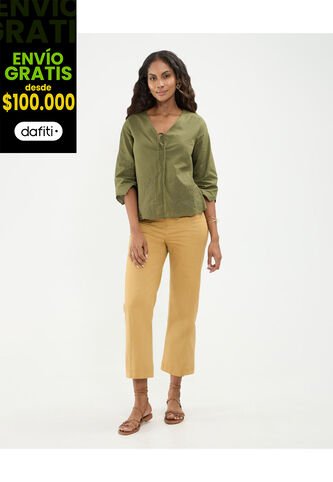 Pantalón Para Mujer Moda Color Café Marca Patprimo #30071988 Patprimo