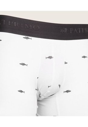 Boxer X1 Para Hombre Filete Medio Color Hueso Marca Patprimo #44000180