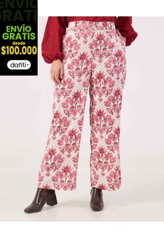 Pantalón Para Mujer Moda Color Rosa Marca Patprimo #14070725 Patprimo