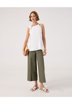 Blusa Para Mujer Manga Sisa Color Blanco Marca Patprimo #30123621