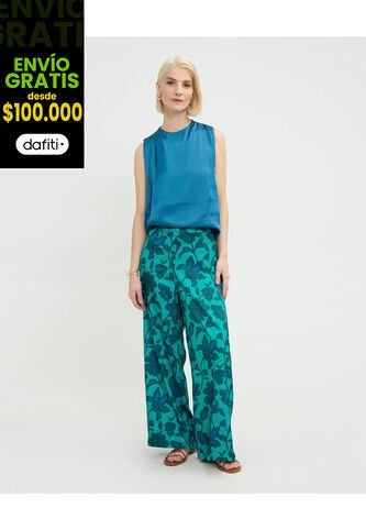 Pantalón Para Mujer Moda Color Verde Marca Patprimo #30071990 Patprimo