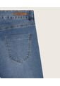 Jean Skinny Tiro Medio  Para Mujer Azul Patprimo de Patprimo