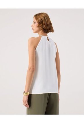 Blusa Para Mujer Manga Sisa Color Blanco Marca Patprimo #30123621