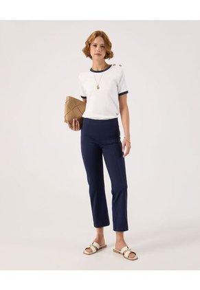 Camiseta Para Mujer Manga Corta Cuello Redondo Color Blanco Marca Patprimo #30093780