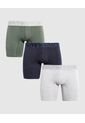 Boxer X3 Para Hombre Fleat Seamer Medio Color Surtido Marca Patprimo #44000374 de Patprimo