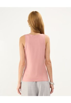 Camiseta Para Mujer Manga Sisa Cuello Redondo Color Rosa Marca Patprimo #30093591