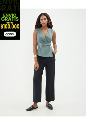 Pantalón Para Mujer Moda Color Negro Marca Patprimo #30071994 Patprimo