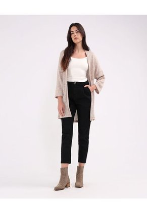 Saco De Mujer Saco Abierto Patprimo En Color Beige #30330584