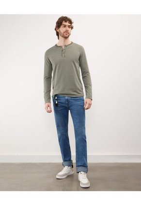 Camiseta Para Hombre M/L Patprimo En Color Verde #44090884