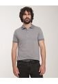 Polo Texturizada  Para Hombre Gris Patprimo de Patprimo