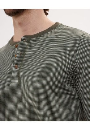 Camiseta Para Hombre M/L Patprimo En Color Verde #44090884