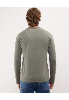 Camiseta Para Hombre M/L Patprimo En Color Verde #44090884