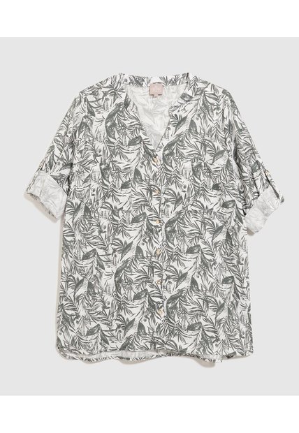 Blusa Para Mujer Manga 3/4 Color Verde  Marca Patprimo #14121311
