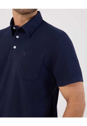 Polo Con Bolsillo Para Hombre  Para Hombre Azul Patprimo