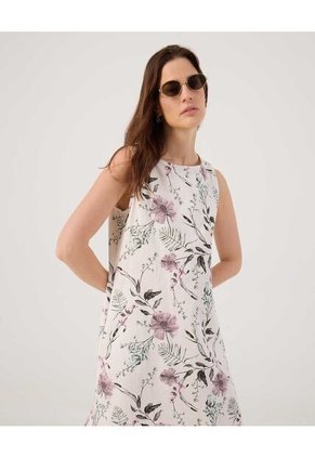 Vestido Para Mujer M/Sisa Medio Color Blanco Marca Patprimo #30171064