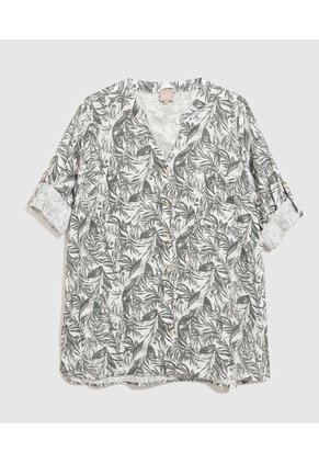 Blusa Para Mujer Manga 3/4 Color Verde  Marca Patprimo #14121311