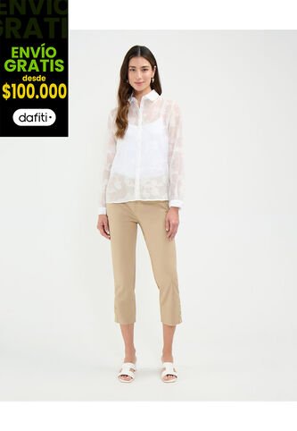 Pantalón Para Mujer Moda Color Beige Marca Patprimo #30071969 Patprimo