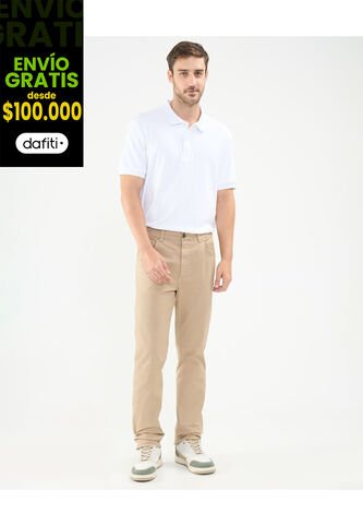 Pantalón Para Hombre 5 Bolsillos Color Café Marca Patprimo #44071111 Patprimo