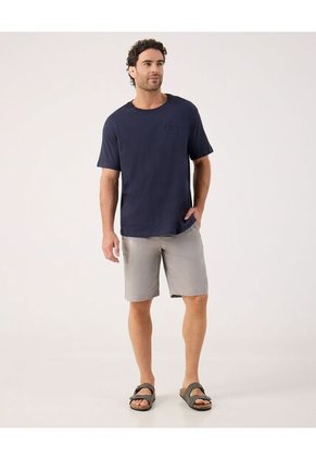 Camiseta Para Hombre Manga Corta Cuello Redondo Color Azul Marca Patprimo #44090939