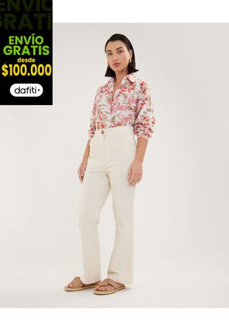 Pantalón Para Mujer Chino Color Beige Marca Patprimo #30071863 Patprimo