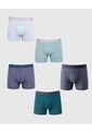 Boxer X5 Para Hombre Filete Medio Color Negro Marca Patprimo #44000539 de Patprimo