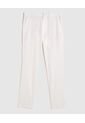 Pantalón Casual Corte Ajustado   Para Hombre Blanco Patprimo de Patprimo