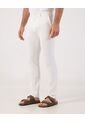 Pantalón Casual Corte Ajustado   Para Hombre Blanco Patprimo de Patprimo