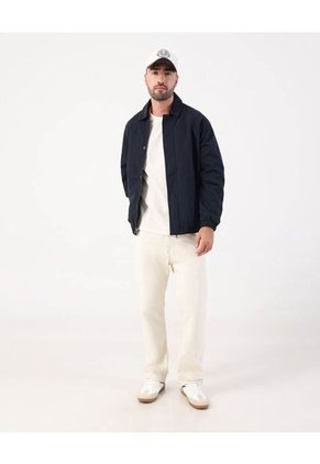 Camiseta Texturizada De Cuello Redondo   Para Hombre Crema Patprimo