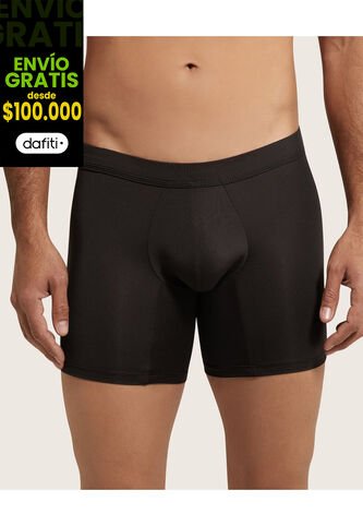 Boxer X3 Para Hombre Filete Medio Color Negro Marca Patprimo #44000354 Patprimo
