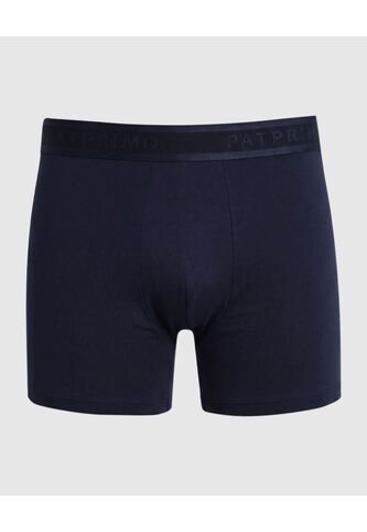 Bóxer Medio Unicolor  X1 Para Hombre Azul Patprimo Patprimo