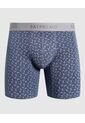 Bóxer Medio Con Estampado  X1 Para Hombre Azul Patprimo de Patprimo