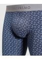 Bóxer Medio Con Estampado  X1 Para Hombre Azul Patprimo de Patprimo