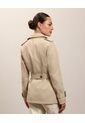 Chaqueta Para Mujer Trench Color Crema Marca Patprimo #30080567 de Patprimo