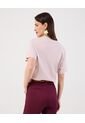Camiseta  Para Mujer Manga Corta Cuello Redondo Color Rosa Marca Patprimo #30093903 de Patprimo