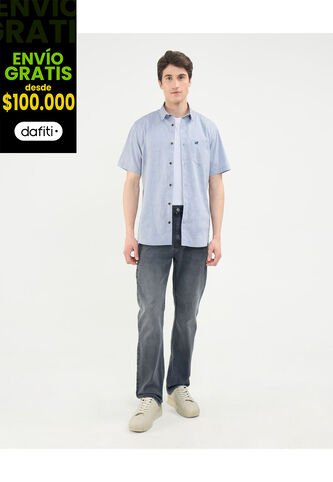 Jean Para Hombre Slim Color Negro Marca Patprimo #44160363 Patprimo