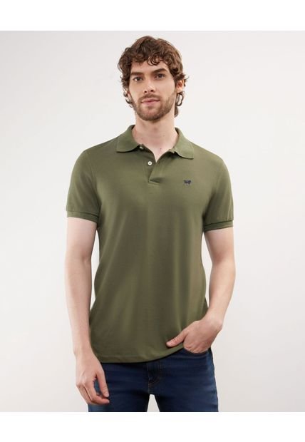 Polo Para Hombre Cuello Tejido Sin Bolsillo Color Verde  Marca Patprimo #44112316