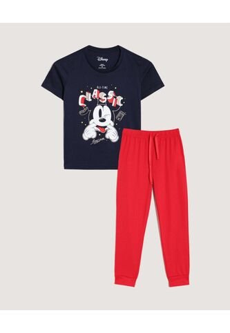 Pijama  Niño M/C P/L Color Naranja Marca Patprimo #66040076 Patprimo