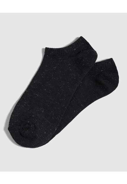 Medias Tobilleras Básicas  Para Mujer Negro Patprimo