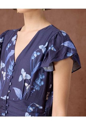 Vestido  Para Mujer M/C Largo Color Azul Marca Patprimo #30171095