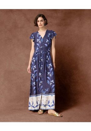 Vestido  Para Mujer M/C Largo Color Azul Marca Patprimo #30171095