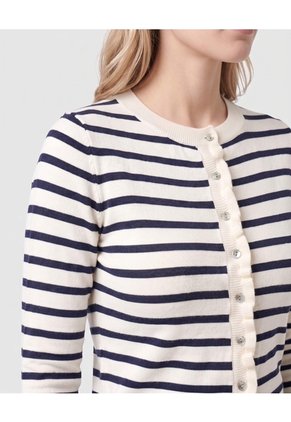 Saco Tejido De Manga Larga Para Mujer  Para Mujer Crema Patprimo