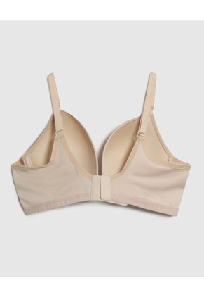 Brasier Media Copa Unicolor Para Mujer Beige Patprimo