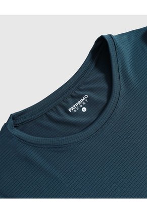 Camiseta Unicolor Deportiva   Para Mujer Verde Patprimo