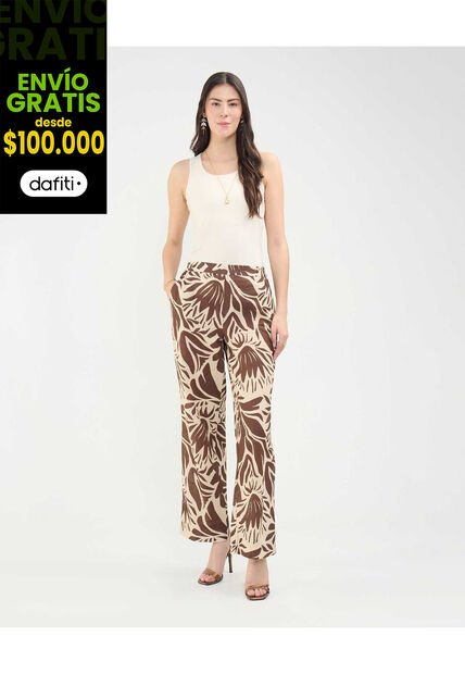 Pantalón Para Mujer  Color Café  Marca Patprimo #30071952