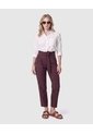 Camisa Unicolor Con Bolsillo Para Mujer  Para Mujer Blanco Patprimo de Patprimo