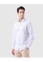 Camisa Manga Larga A Rayas Para Hombre  Para Hombre Azul Patprimo de Patprimo