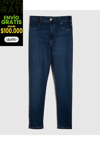 Jean Para Mujer Jeggins Color Azul Oscuro Marca Patprimo #14160256 Patprimo