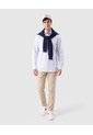 Camisa Manga Larga A Rayas Para Hombre  Para Hombre Azul Patprimo de Patprimo